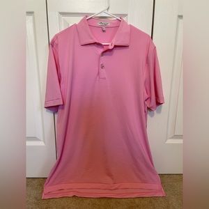 Peter Millar polo shirt pink medium